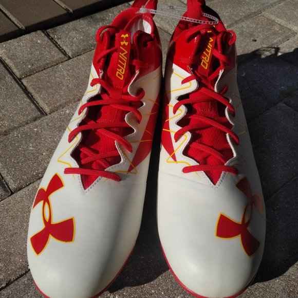 Under Armour Team Nitro Low MC N Football Cleats – Size 16 – New - Picture 1 of 11